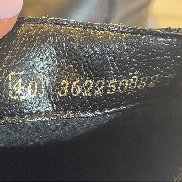 Women’s black Seibel ankle boots. 1” heel. Side zipper. Size 10 / 40. - Picture 6 of 9